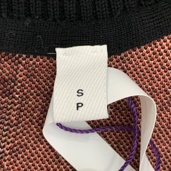 Burberry Black check-pattern wool V-neck cardigan - Picture 6 of 8